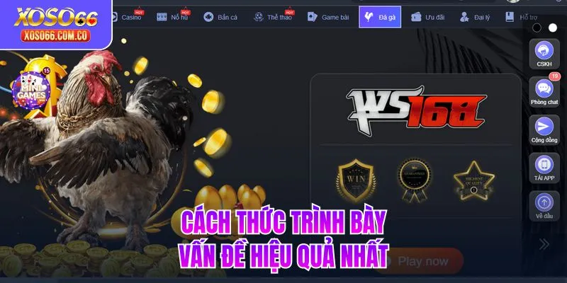 Cách thức trình bày vấn đề hiệu quả nhất