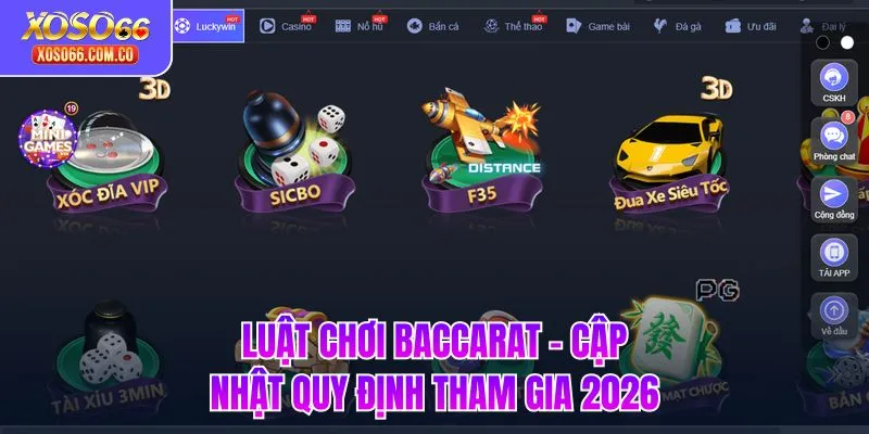 Luật Chơi Baccarat - Cập Nhật Quy Định Tham Gia 2026
